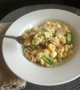 Chicken Sausage and Broccoli Pasta