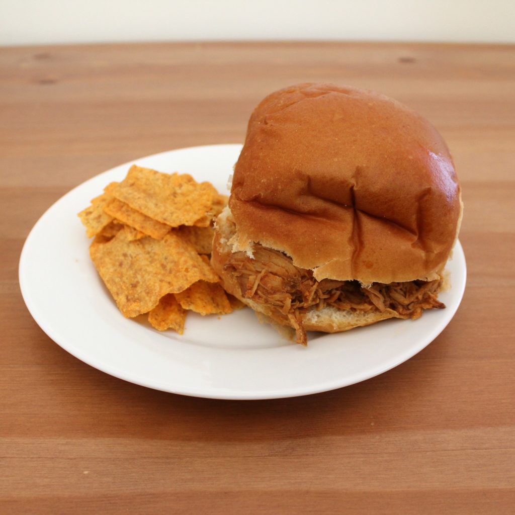 Slow Cooker BBQ Chicken Sandwiches | Sam's Dish