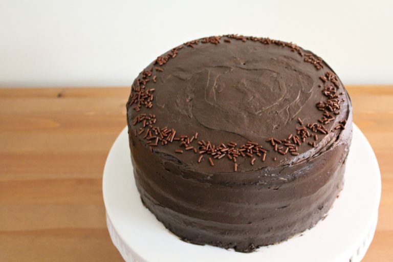 Six Layer Whipped Ganache Filled Chocolate Cake With Dark Chocolate Cream Cheese Frosting Sam 